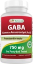 Beste Naturals Gaba 750 mg 100 Veggie Caps
