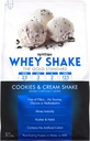 Syntrax Nutrition Whey Shake, Cold Filtered & Undeatured Whey Protein Powder Blend, Cookies & Cream Shake, 2 lbs, Ekte informasjonskapsler