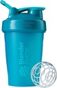 BlenderBottle Classic Shaker Flaske Perfekt for proteinshake og pre trening, 20-Ounce, Teal
