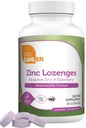 Zahler Elderberry Sink Lozenges for voksne og barn - Delicious Chewable Sink & Sambucus Elderberry Lozenges for Immune Support - Kosher, laget i USA - Sink kosttilskudd for menn og kvinner (90 greve)