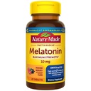 Naturen laget melatonin 10mg rask oppløsning, maksimal styrke natt søvnhjelp for voksne, 100% narkotika-fri, 45 tabletter
