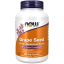 NU Mattilskudd, Grapefrø 100 mg - Standardisert ekstrakt, høyt konsentrert ekstrakt med et minimum på 90% polyfenoler, med vitamin C, 200 Veg Kapsler