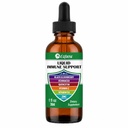Zink Quercetin vitamin C D3 flytende immunstøtte med organisk Echinacea Elderberry, immunforsvarsdråper Supplement for voksne-vegan, ikke-GMO, Glutenfri - 1 Fl Oz