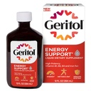 Geritol, flytende vitamin og jern Supplement, energistøtte, inneholder høy potens B-vitaminer og jern, Pleasant Tasting, Lett å svelge, Ingen kunstige søtningsmidler, ikke-GMO, 12 Oz