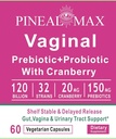 Vaginal Prebiotic+Probiotic med Cranberry, 120 milliarder CFU, 32 Strains, 150 mg Prebiotika