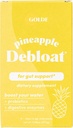 GOLDE Pineapple Debloat - Probiotiske Supplement for naturlig Bloat Relief og varig digestiv balanse - Vegan, Keto, Lavsugar - 8 Serveringer