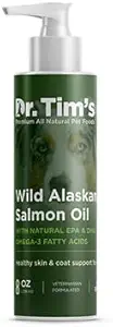 Dr. Tim's Wild Alaskan Salmon Oil, 8 oz flaske, grønn (WASO8OZ)