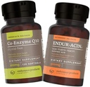 Ko-enzym Q10 Crystal-Free (120 mykegels) og Endur-Acin Niacin