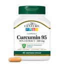 21st Curcumin 95 Herbal kosttilskudd, 45 greve (22757)