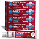 Med Pride Hydro Cortison (Hydrokortison) Krem 1% OTC Bulk Pack med 4 X 1 Oz Anti-Itch Ointment for Rash, Eczema, Bug Bites