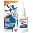 Neosynephrine, Nasal Spray for Cold Sinus Relief Extra Styrke, Klar, 0,5 Fl Oz
