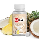 SaltStick Electrolyte FastChews - 60 Coconut Pineapple Chewable Electrolytes - Salttabletter for løping og hydrering, Electrolyte Chews - 60 greve