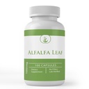 Rene originale ingredienser Alfalfa Leaf, (100 kapsler) Alltid ren, Ingen tilsetningsmidler eller fyllstoffer, Lab verifisert