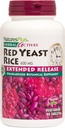 NaturesPlus Herbal Actives Red Yeast Rice Extended Release 600 mg - 60 Tabletter, Pakke med 3 - Støtter Generelt Velbeing - Vegetarisk, Glutenfri - 180 Total Services