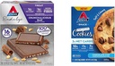 Atkins Endulge Crunchalicious sjokolade Bar, 16 Count & Sjokolade Chip Protein Cookie, 4 greve