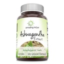 Amazing India Ashwagandha 500 mg Veggie kapsler Supplement | Laget med naturlig Ashwagandha | Ikke-GMO | Glutenfri (120 greve)