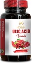 URIC syre støtte - Uric syre støtte formel, høy styrke ingredienser, uric syre flush, støtte felles sunne kosttilskudd - 1 flaske 60 kapsler