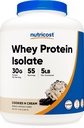 Nutricost Whey Protein Isolate (cookies N Cream) 5LBS