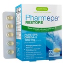 Igenus Pharmepa Restore, ren EPA 1000mg, Omega 3 rTG fiskeolje, IFOS-sertifisert, høy absorpsjon, 90% konsentrasjon trippel styrke, vill og bærekraftig, sitronflavor, 1-måneders forsyning, 60 Softgels