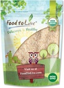 Mat å leve - Økologisk hele Psyllium Husks, 4 Ounces - Ikke-GMO Flakes, Vegansk, Rik på Dietary Fiber, Naturlig mat Trickener, Flott for baking