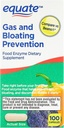 Nøyaktig gass og Bloating Relief Forebygging, matenzym kosttilskudd kapsler 100 tall (pakke med 1)