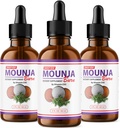 (3 Pakke) Mounja Burn Drops - Offisiell formel - Mounja Burn Dietary Supplement Drops, Mounja flytende dråper Maksimum styrke generell velvære støtte Formula MoujaBurn Mounja Burn Avansert (3 flasker)