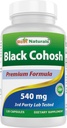 Beste Naturals Black Cohosh 540 mg 120 kapsler