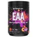 FINAFLEX EAA, Psycho Peach - 14.2 oz - fremmer ytelse, energi og kutt - Med BCAA, L-Glutamin, L-Arginin, Acetyl-L-Carnitin & Koffein - 30 Services