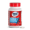 Flytte gratis Avansert Glukosamine Chondroitin MSM + vitamin D3 felles støtte Supplement, støtter mobilitet komfort styrke fleksibilitet & bein + immun helse - 120 tabletter (60 porsjoner)*