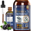 Hydrocin - Advanced Diuretic vanntetthetsstøtte Supplement - flytende levering for bedre absorpsjon - Dandelion, Uva Ursi, Juniper Berry, Celery frø, grønn te og mer!