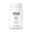 Vital næringsstoffer Sink Citrate 30 mg | lett absorbert immunstøtte Supplement * | Vegan sink Supplement | Gluten, Dairy, Soja Gratis | Ikke-GMO | 30 mg | 90 Kapsler