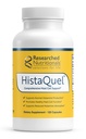 Forskere næringsstoffer HistaQuel - Dual-Action Histamine & Mast Cell Support Formula - Klinisk undersøkt Flavonoid & Herbal Formula med Sting Nettle & Black Cumin Seed Oil, 120 Kapsler