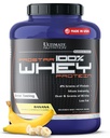 Ultimate Nutrition Prostar Whey Protein Powder Isolat, Banana - Lav karbohydrat, høy proteinpulver Shake for muskel gevinst og gjenoppretting - Lav natrium, lavfett og keto vennlig - 5,28 lbs Tub