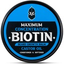 Beard Balm, Maksimal konsentrasjon Biotin, med Castor Olje og Argan & Jojoba Olier, fremmer Beard vekst, stiler, styrker og mykere Beards & Mustaches, 2 Ounce, Cedar