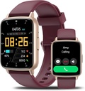 Smart Klokke for menn kvinner-46mm HD AI Voice Assistent Smar twatch (Answer / Make Calls), hjertefrekvens sporing, søvnmonitor, Fitness Tracker, for Android iPhone Samsung kompatibel IP68 Smartwatch