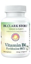 Dr. Clark vitamin B6 Supplement – 230 mg, 21 Tapioca kapsler, støtter energimetabolisme og nervesystem helse