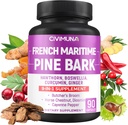 Fransk Maritime Pine Bark Kapsler med Fransk Maritime Pine Bark, Hawthorn, Bosweillia og mer - 90 Kapsler for 3 måneders forsyning