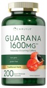 Carlyle Guarana ekstrahere kapsler | 1600 mg | 200 greve | naturlig forekommende koffein Supplement | Ikke-GMO, Glutenfri