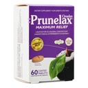 Prunelax Ciruelax maksimal relief Laxative Tabletter med naturlig Senna for anledninger, Senna ekstrakt, Vegan & Glutenfri, Gentle Overnattings Relief - 60ct