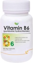 Generisk Ken Vitamin B6 (Pyridoxin Hydrochloride) Supplement | 60 Veg Kapsler