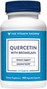 Vitamin Shoppe Quercetin med Bromelain, Antioksidant som støtter en sunn immunforsvar for alle sesonger (180 kapsler)