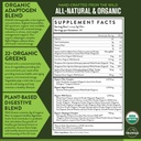 TruWild Greens Superfood Juice pulver, med 22+ Grønn og anti-oksidanter, naturlig immunforsvar, stress, Digestionsstøtte pulver, 90 Serveringer, 3 Pakke