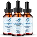 Whispeara Tinnitus Relief for ringing øredomper, Ring klar tinnitus flytende dråper, maksimal styrke, avansert formel hørselssupplement, ørering tinnitus, whispeara anmeldelser (3 pakke)