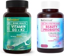 BioEmblem skjønnhet probiotika vitamin D3 K2
