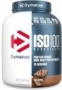 Dymatize ISO 100 Hydrolysert Whey Protein pulver isolat, Fudge Brownie, 5 pund
