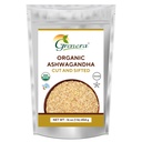 Grenera Organic Ashwagandha Root Cut and Sifted 1 lb, Withania Somnifera USDA sertifisert 3 til 5 mm Størrelse, Beste for å lage urte te