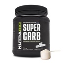 NutraBio Super Carb, karbohydrat pulver med Cluster Dextrin & Elektrolytter, Avansert karbohydrat kosttilskudd pulver for trening drivstoff, ytelse, og muskelgjenoppretting, syklisk dextrin, uflavorert, 30 Sv