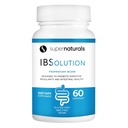 SuperNaturals IBSolution - Laget i USA, Ikke-GMO, Glutenfri & Vegansk (60 kapsler) - Digestive Gut Helse Supplement med Psyllium Husk - Gass, Bloating, Diarrea, Heavy Relief, Magesmerter