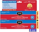 Berkley Jensen Maksimum styrke Anti-Itch cream (4 oz.), med beroligende Aloe Vera, 1% Hydrokortison ich lindring for eksem, psoriasis, Bug Bites, Poison Ivy, Oak og Sumac, 2 oz. Tube (pakke med 2)