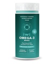 Iwi Omega-3 Mini Softgels (30 serveringer), lett å svelge, plantebaserte Algae Omega 3 med EPA + DHA, hele-Body støtte kosttilskudd, krill og fiskeolje alternativ, ingen fiskelig ettersmak